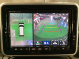 狭い場所での駐車やすれ違いなどでより的確な運転操作に役立つ360°ビューモニターが装備されています。