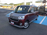 ムーヴキャンバス Gブラックインテリアリミテッド SAIII スムースグレーマイカメタリック×ファイアークォーツレッド 4WD 61208km走行です!!