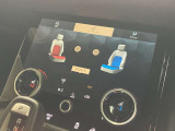 【ヒーター&クーラー付フロントシート】前席にはヒーター&クーラーシートが装備されます。