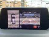 狭い場所での駐車やすれ違いなどでより的確な運転操作に役立つ360°ビューモニターが装備されています。
