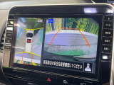 【アラウンドビューモニター】専用のカメラにより、上から見下ろしたような視点で360度クルマの周囲を確認することができます☆死角部分も確認しやすく、狭い場所での切り返しや駐車もスムーズに行えます。