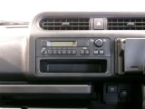 AM、FMラジオ付きです。