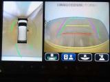 パノラミックビューモニター付きです。車両を上から見たような映像をディスプレイオーディオ画面に表示。運転席からの目視だけでは見にくい、車両周辺の状況をリアルタイムでしっかり確認できます。