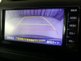 バックガイドモニターで、後方を確認しながら安心して駐車することができます。運転初心者も熟練者も必須の機能ですよ!