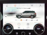 テレインレスポンス。オフロードに対応するため、様々な状況でのドライブモードの選択が可能。街乗りはもちろんのことオフロードもこの一台でお任せください。