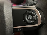 走行スピードと前方車との車間距離を設定すると前方のクルマに合わせて自動で追従・減速が行われます☆ 高速道路での長距離ドライブが非常に楽になります☆