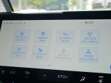 車線逸脱警報などの機能がナビ画面で操作できます。