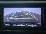 バックガイドモニターで、後方を確認しながら安心して駐車することが出来ます。運転初心者も熟練者も必須の機能ですよ!