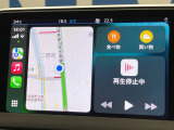●Apple Car Play:スマホとの有線接続で、ナビ・オーディオ再生などスマホのアプリ機能が画面でも使える便利機能です!