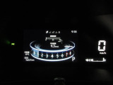 スピードメーターです。走行距離は実際の車両でご確認ください。