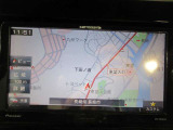 慣れない道もナビ装備で安心です。