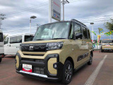 タント ファンクロス 4WD ブラックマイカメタリリック&times;サンドベージュメタリック おススメ車です!!