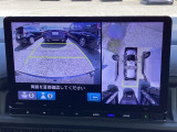 フロント、サイド、バック、全周囲カメラで安心