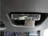 ETC車載器付きです。高速道路の料金所もスムーズに通過できます。