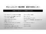 当車両のオプション一覧でございます。