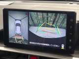 【パノラミックビューモニター】専用のカメラにより、上から見下ろしたような視点で360度クルマの周囲を確認することができます☆死角部分も確認しやすく、狭い場所での切り返しや駐車もスムーズに行えます。