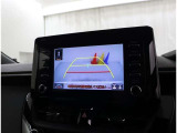 ガイドラインも表示されるバックカメラが付いているので、車庫入れが苦手という方も安心です♪