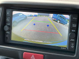 駐車時に便利なバックモニター付きです。これで馴れない場所での駐車も安心ですね。
