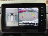 アラウンドビューモニター装備です 上から見たイメージで駐車出来ます