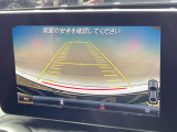 ●ガイドライン付きバックカメラ:不安な駐車もこれで安心!ガイドライン付きなので狭い箇所での駐車もラクラクです!