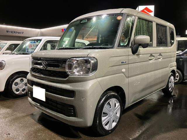スペーシア ハイブリッド(HYBRID)  X 4WD 純正ナビ