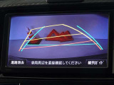 バックガイドモニターを装備してます、車庫入れもラクラクです。