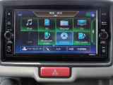 純正メモリーナビ(MJ320D-W) CD・DVD再生  CD録音可 フルセグTV Bluetooth対応★携帯電話にダウンロードした音楽が車内でも楽しめます。ハンズフリー通話も可能です !