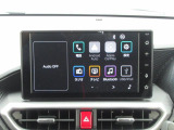 大きな画面で使いやすく、Apple CarPlayやAndroid Autoに対応する9インチディスプレイオーディオ
