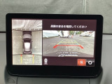 狭い場所での駐車やすれ違いなどでより的確な運転操作に役立つ360°ビューモニターが装備されています。