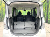 普段のお買い物や通勤、送迎等に十分な荷室スペースを確保しております。セカンドシートを倒すと、大きな荷物の積載も可能です♪