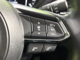 【マツダ・レーダークルーズコントロール】高速道路での長距離走行が楽に!自動で速度を保つクルーズコントロールが、衝突軽減システムと連携し、前方の車両を感知して車間を保つように速度調節してくれます!!