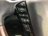 【ステアリングスイッチ】運転中、前方から目線をそらすことなく、オーディオ等の操作が可能な便利機能!安心&快適なドライブを演出してくれます♪