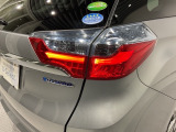 視認性がいいテールランプ。後続車にも存在をアピール。