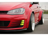ゴルフGTI入庫しました!オーバーフェンダー WORK18AW Aftermarketマフラー Dampers リアスポイラー フロントスポイラー カスタム多数の1台です!お気軽にお問い合わせください!
