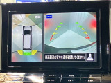 【アラウンドビューモニター】車を上から見下ろしているかのような映像で周囲の状況がひと目で確認、狭い駐車場に駐車するときも安心です♪♪障害物などがあると警告音がなりますので安心して駐車が出来ます★