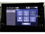 Bluetoothオーディオ再生、地デジ(フルセグ)対応。CD・DVDプレイヤーも装着しています☆