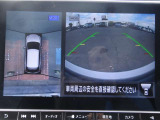 アラウンドビューモニターは車両の上空から見下ろすような映像で全方向見れるので、車庫入れが楽になります♪