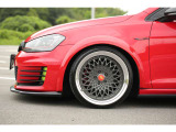 ゴルフGTI入庫しました!オーバーフェンダー WORK18AW Aftermarketマフラー Dampers リアスポイラー フロントスポイラー カスタム多数の1台です!お気軽にお問い合わせください!