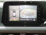 上空から見下ろしているかのように駐車できるアラウンドビューモニター。車庫入れや縦列駐車に役立ちます。