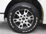 Aftermarket品アルミホイールを装着し80r15ています。タイヤサイズ195/