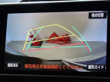 バックガイドモニターを装備してます、車庫入れもラクラクです。