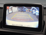 ●ガイドライン付きバックカメラ:不安な駐車もこれで安心!ガイドライン付きなので狭い箇所での駐車もラクラクです!