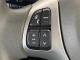 【ステアリングスイッチ】運転中でも、ナビやODOメータをステアリングから操作することができる便利な機能です!