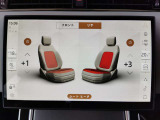 【リアシート】シートヒーター搭載。3段階で温度調節ができ、季節によっては欲しい機能の一つです。女性からの支持が非常に高い装備です。