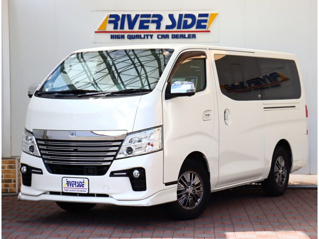 NV350キャラバン2.0 ライダー プレミアムGX ロングエマージェンシーブレーキ アラウンドビュ