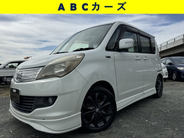 ソリオ 1.2 ブラック＆ホワイトII 4WD ナビ TV DVD プッシュスタ-トアルミ 電動ド