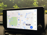 【10.5インチナビ】高級感とインパクトのある大画面ナビを装備。各種オーディオ操作はもちろん、スマホ連携もできる利便性の高いナビです♪