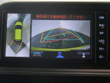 バックガイドモニターで、後方を確認しながら安心して駐車することが出来ます。運転初心者も熟練者も必須の機能ですよ!