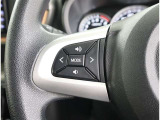 オーディオ操作がハンドル部のスイッチで出来ます