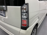 視認性がいいテールランプ。後続車にも存在をアピール。